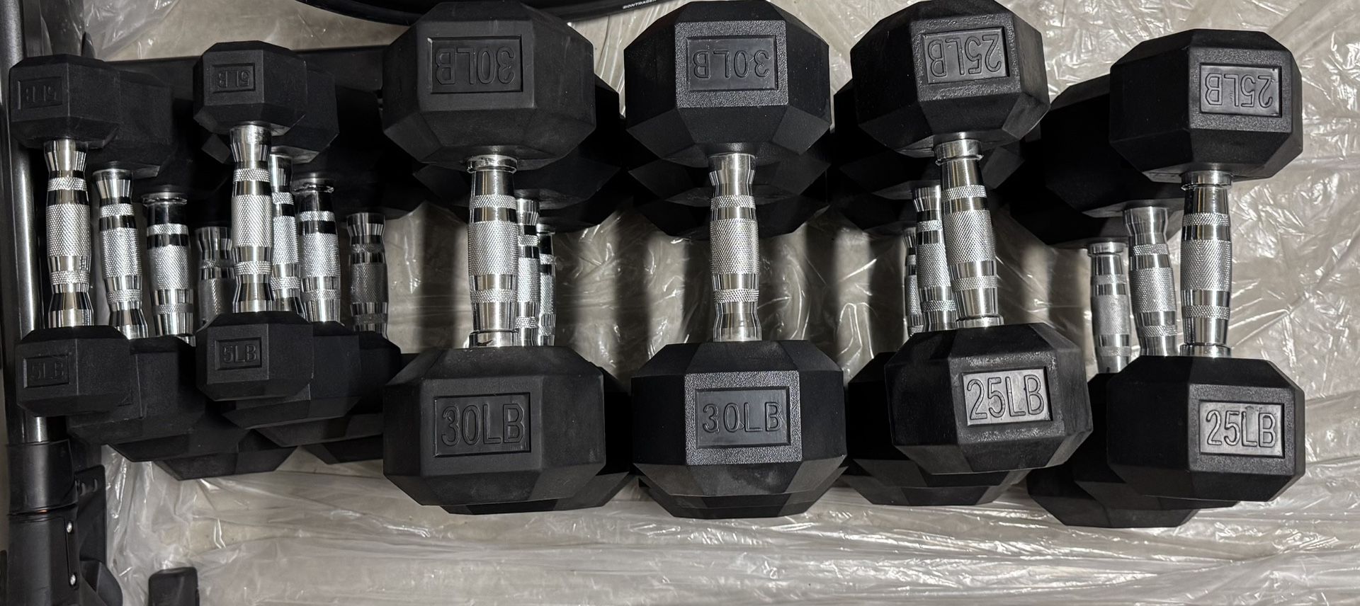 5-50 Lbs Dumbbell Set
