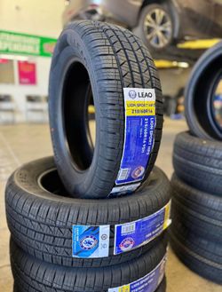 215/60r16 Lion sport HT 4 New Tires Installed And Balanced Included