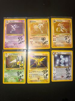 Vintage Pokémon Cards
