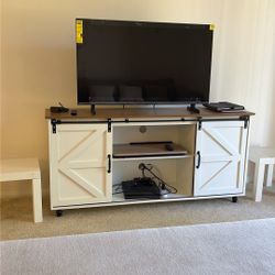TV and Stand 