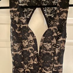 A'gaci - Sm Black Lace Dress