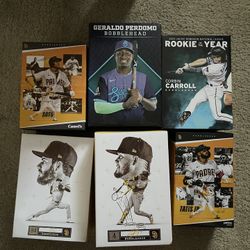 MLB Baseball Bobbleheads San Diego Padres And Arizona Diamond Backs Fernando Tatis Jr Juan Soto Corbin Carroll And More