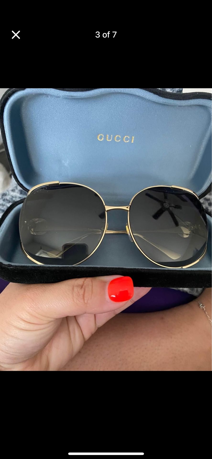 Gucci Oversized Sunglasses 