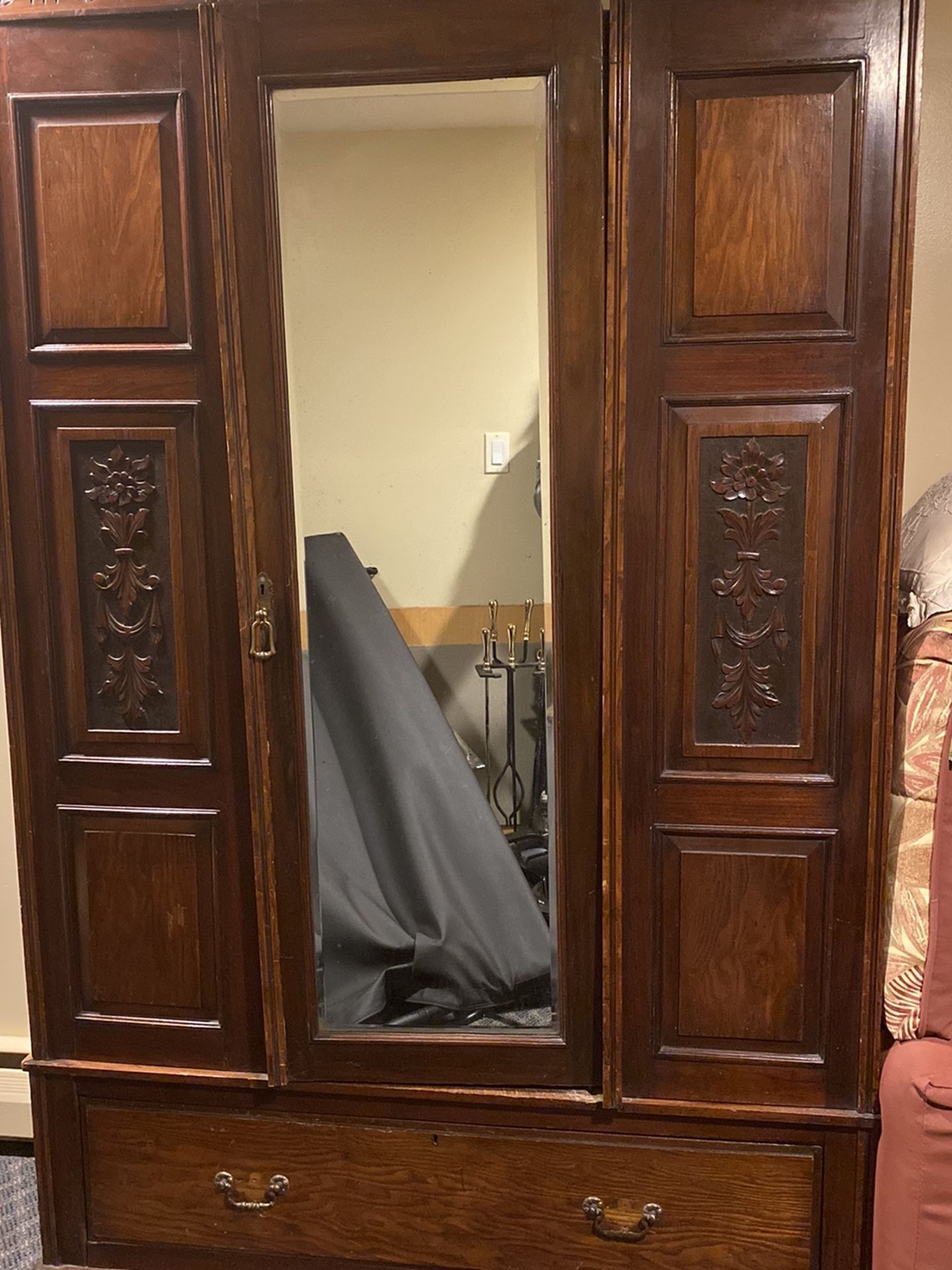 Antique Walnut Armoire
