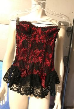 Corset rojo size 32