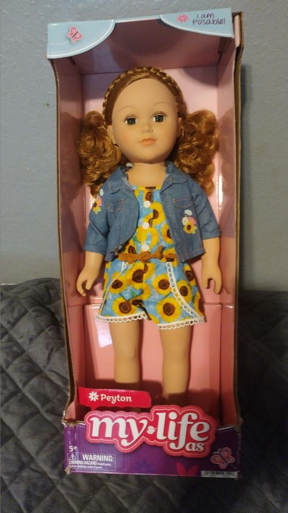 My Life 18" Doll Peyton New In Box