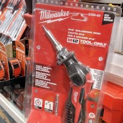MILWAUKEE M12 SOLDERING IRON (TOOL ONLY)