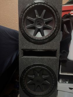 2 10” Subs