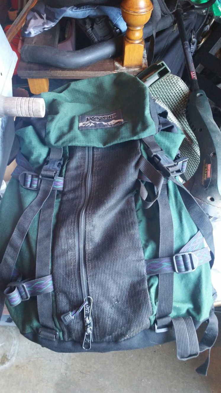 Jansport backpack.