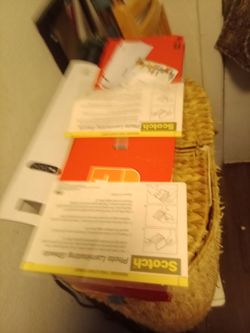 Laminater w/laminating sheets