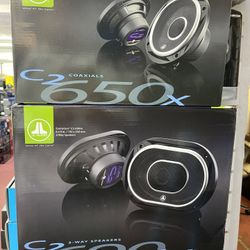Jl Audio C2 659 And 6 1/2 Inch Speakers
