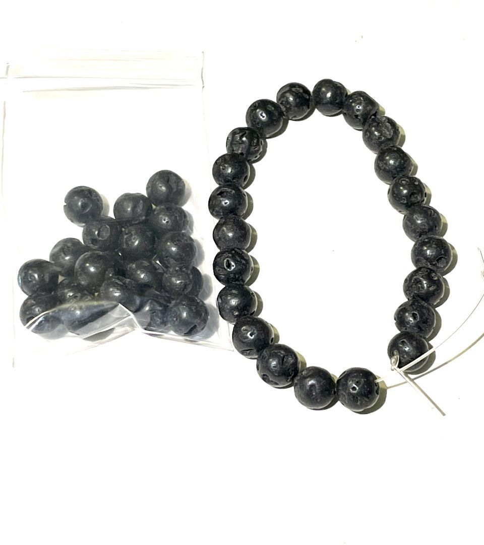 Lot Of 8mm Coral Beads 20pc
