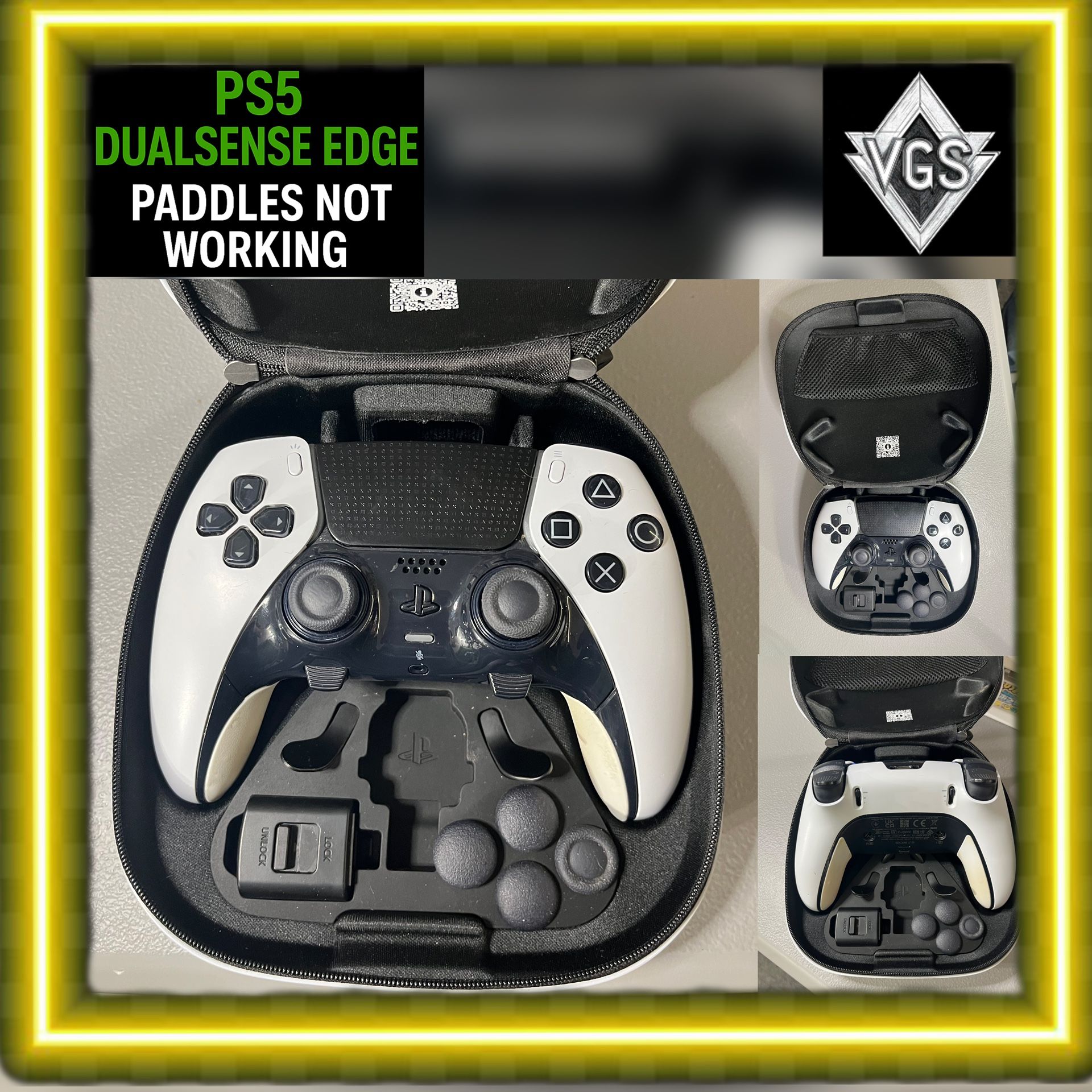 *CASE INCLUDED* Ps5 Dual Sense Edge (Sony PlayStation 5)