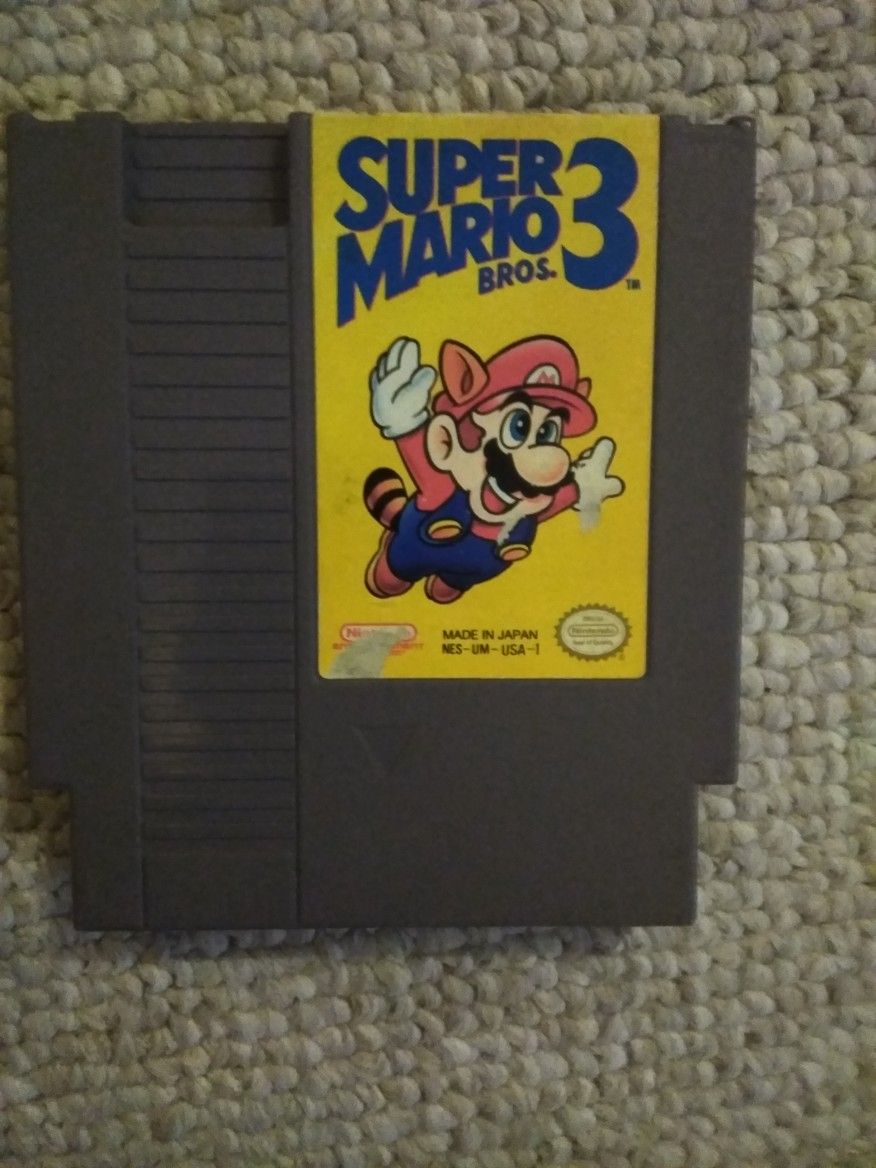 Nintendo NES Super Mario Bros 3.