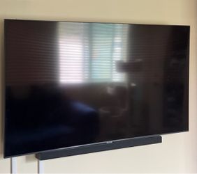 Samsung 65” Tv Subwoofer and Soundbar