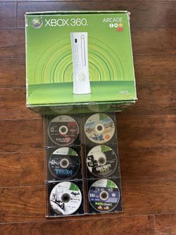 Xbox 360 Arcade 6 Games Bundle