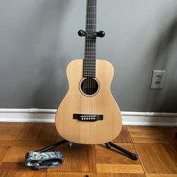 Little MARTIN LX1 Acoustic Guitar w Stand, Strap and Capo