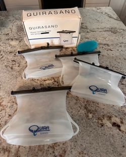 Quirasano Silicone Food Storage Bags