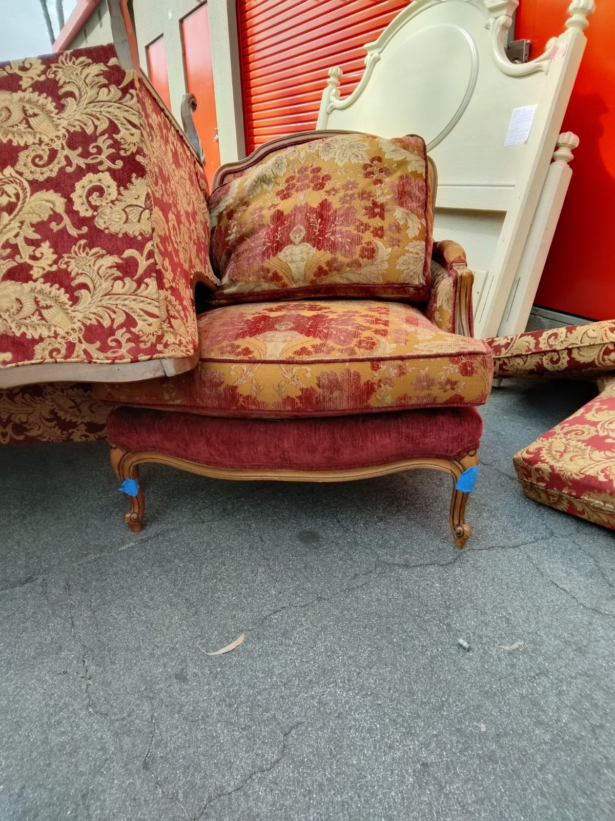 Ethan Allen chair & Ottoman