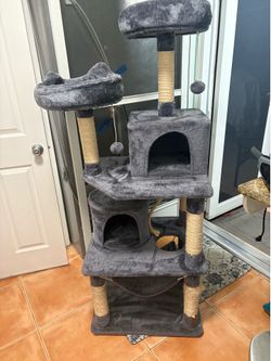 Cat Tree House