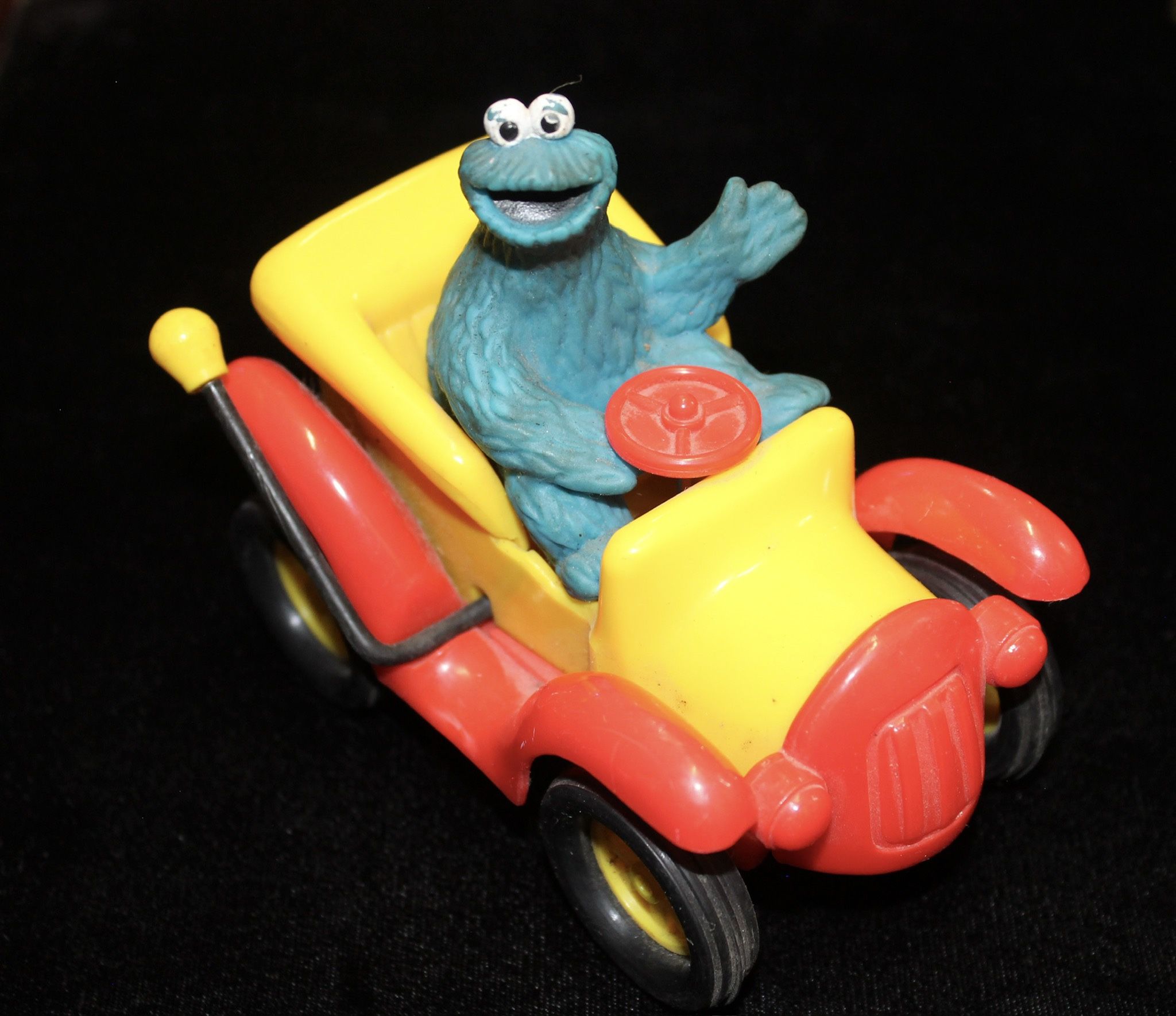 Retro Cookie Monster Toy Car