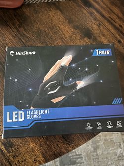 HinShark LED Flashlight Gloves 1 Pair