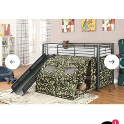 Loft Bed With Slide!