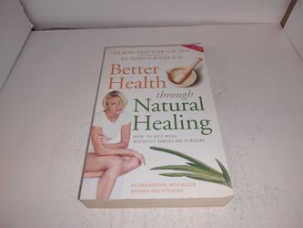 Better Health Through Natural Healing by Dr Ross Trattler Paperback Book GC