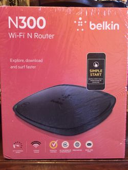 Belkin N300 wi-fi N router