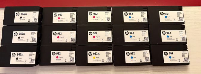 HP 962 / 962XL Ink Cartridge Bundle – Retail Value Over $568
