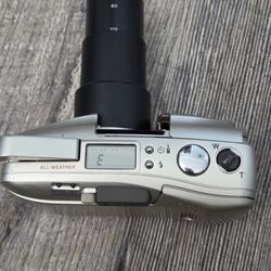 Olympus Infinity Stylus Zoom 115 Point-Shoot Quartz Date 38-115mm Camera Tested