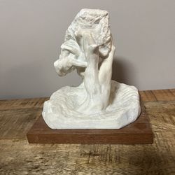 Vintage Auguste Rodin Figurine Sculpture “The Hand Of God” Adam & Eve