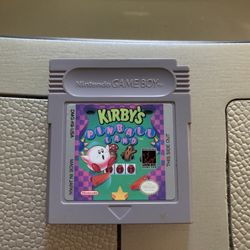 Nintendo Gameboy Kirby’s Pinball Land Tested