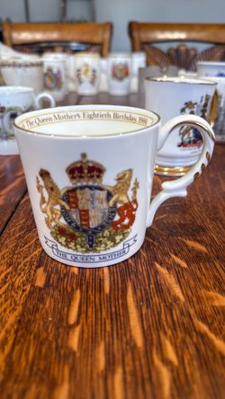 1980 commemorative mug for Her majesty Queen Elizabeth’s 80th birthday