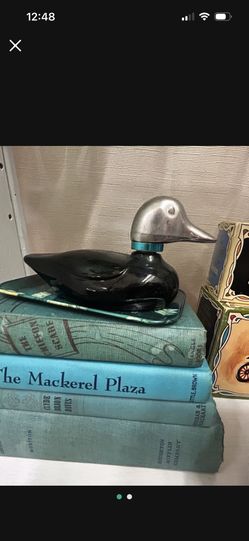 Vintage AVON Duck Decanter with After Shave - Full