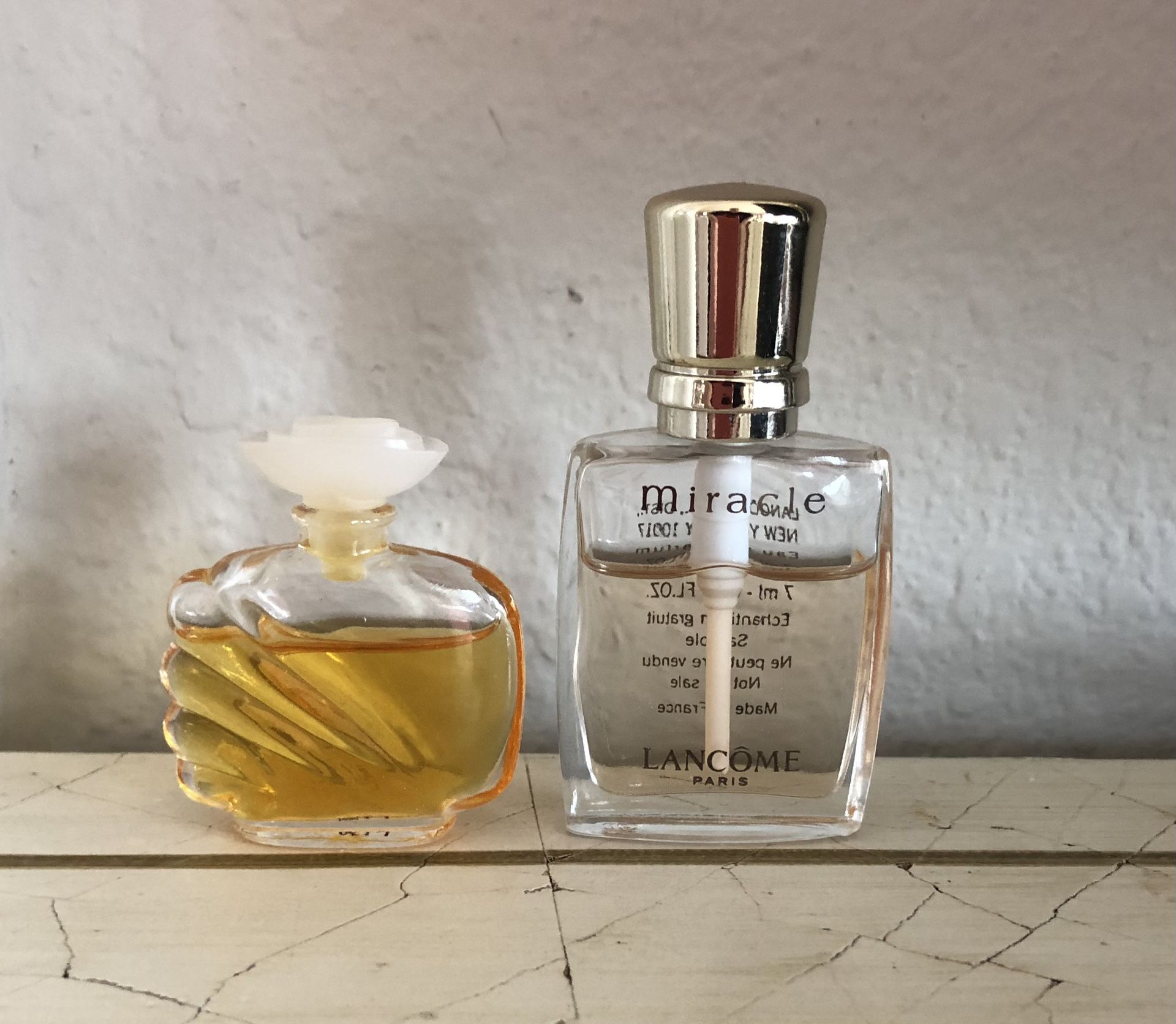 Lancôme Miracle Mini Parfum and Estée Lauder Beautiful Mini Parfum-Vintage (as Seen In Photo)