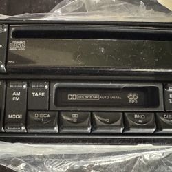 Chrysler/Dodge/Plymouth Factory Radio. AM/FM cassette and CD