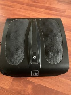 THE SHARPER IMAGE Deep Kneeding Shiatsu Foot Massage With Heat MSG-F110