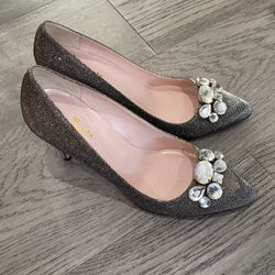 Kate Spade Bejeweled Heels Sz 8NWT