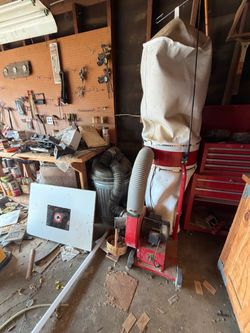Single Bag Dust Collector Workshop Machine
