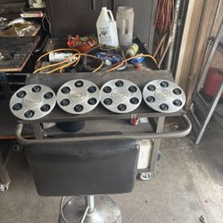 4 Chevy Center Caps