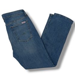 Hudson Byron Straight Leg Light/Medium Wash Blue Jeans Men’s Size 32"