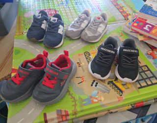 Toddler skechers & new balance