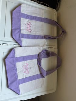 Trader Joe’s Canvas Mini Bag Lavender $10 Each