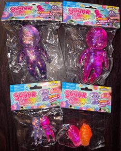 ORB Curiosities SUGAR SWAPS Babies / Icecream Onesies & Twinsies Squishy Squeeze Toys New