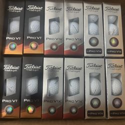 6 Dozen Pro V1/ Pro V1x Brand New