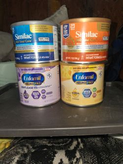 Similac and Enfamil Infant Formula Bundle