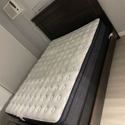 Queen Bed Mattress Included!
