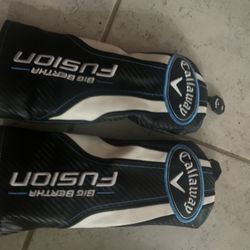 Callaway fusion big Bertha Head covers  2 pc set 