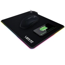 GAMDIAS NYX P2 RGB Gaming Wireless Charging Mouse Mat